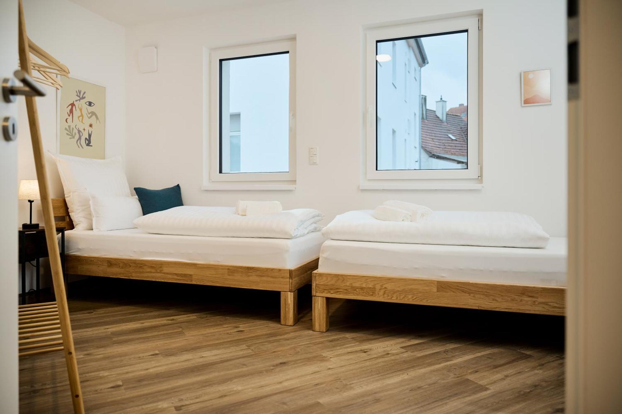 Moderne Apartments Mit Highspeed-Wlan Und Gratis-Tiefgarage Ihr Perfekter Rueckzugsort Nahe Dem Zentrum Und Der Therme I Barrierearm Bad Kissingen Exterior foto